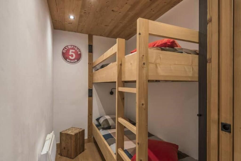 Charmant T2 Megeve, 10 Min A Pied Du Centre Extérieur photo