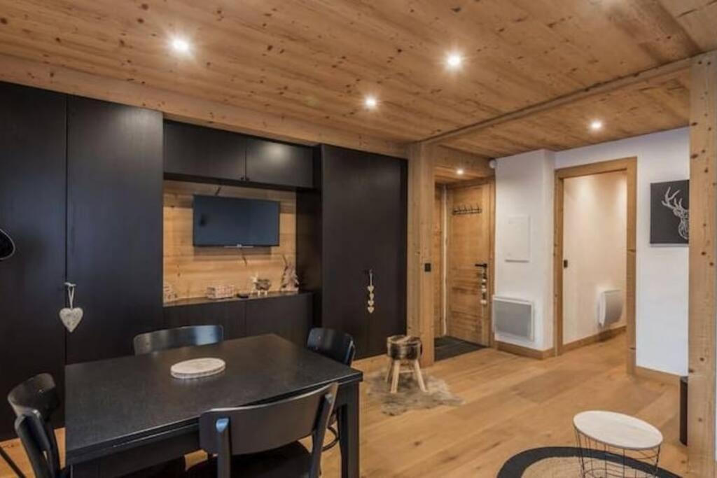 Appartement Charmant T2 Megeve, 10 Min A Pied Du Centre Extérieur photo