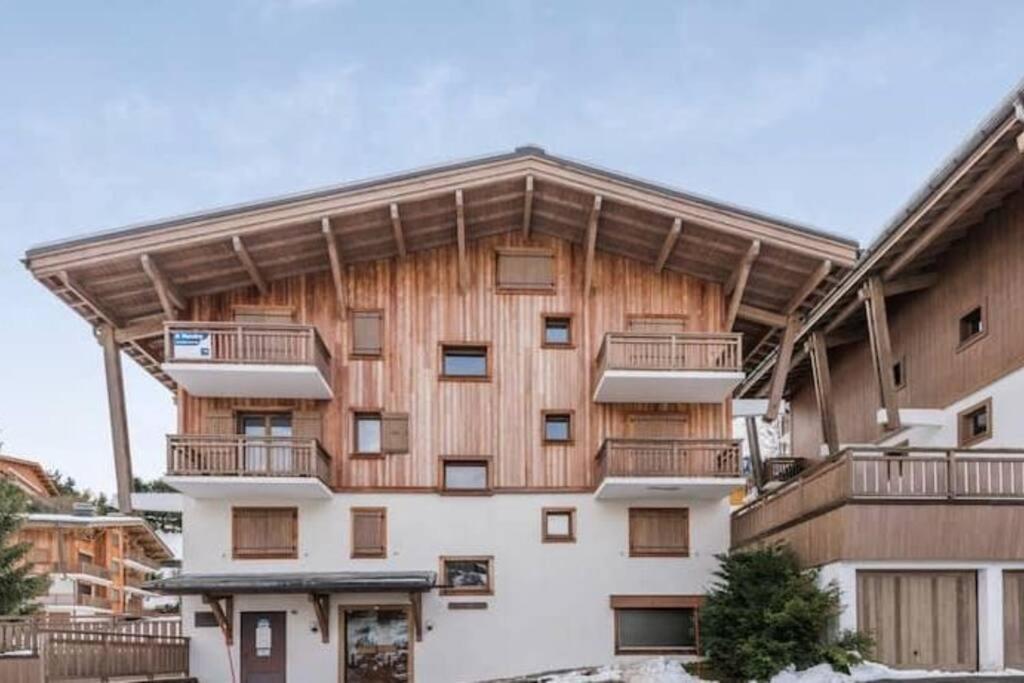 Charmant T2 Megeve, 10 Min A Pied Du Centre Extérieur photo